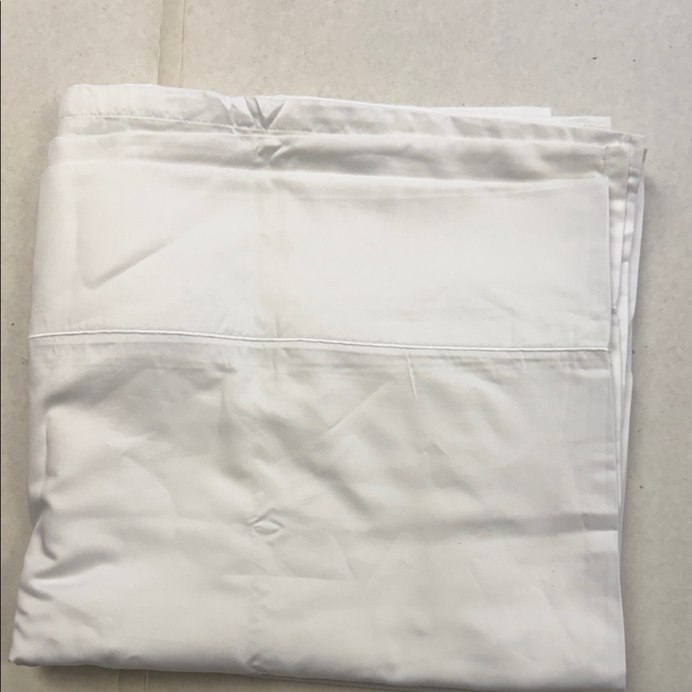 Hotel Collection White 100% Cotton Top Sheet only